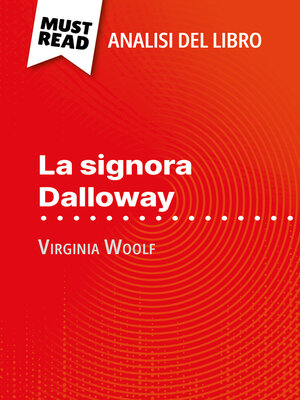 cover image of La signora Dalloway di Virginia Woolf (Analisi del libro)